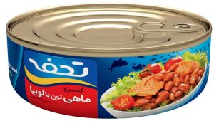 کنسرو ماهی تون لوبیا چیتی تحفه 230 گرم