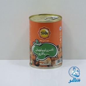 کنسرو لوبیا چیتی با قارچ بهروز